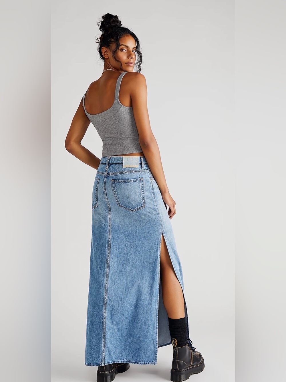Mother Snacks The Fun Dip Slice Maxi Skirt size 26